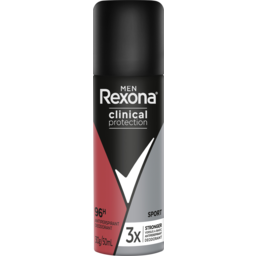 Photo of Rexona For Men Clinical Protection Antiperspirant Aerosol Deodorant Sport