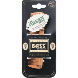 Photo of BASS BRUSHES Bamboo Comb Pocket Size Fine Tooth