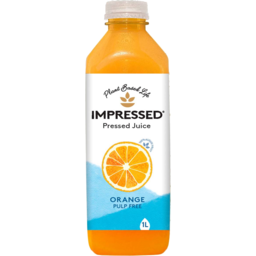 Photo of Impressed Pressed Juice Orange Pulp Free 1lt