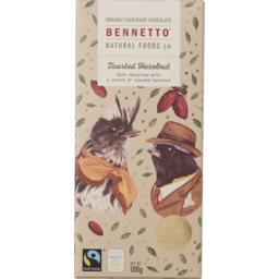 Photo of Bennetto Chocolate Toasted Hazelnut 100g