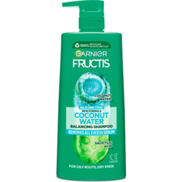 Photo of Garnier Fructis Shampoo Coconut Water For Oily Roots, Dry Ends