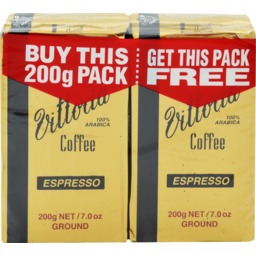 Photo of Vittoria Coffee Ground Buy One Get One Free