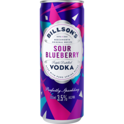 Photo of Billson's Vodka With Sour Blueberry 355ml