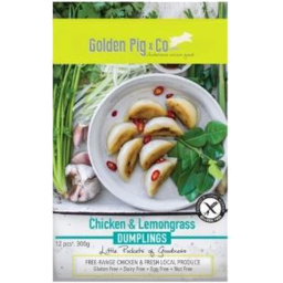 Photo of Golden Pig & Co Dumpling Chicken Lemongrass 300g