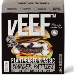 Photo of Veef Plant Based Burgers 226g