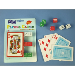 Photo of Playing Cards & Dice Set