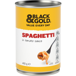 Photo of Black & Gold Spaghetti In Tomato Sauce