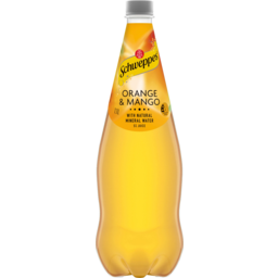 Photo of Schweppes Orange & Mango With Natural Mineral Water Bottle