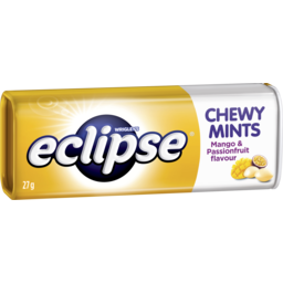 Photo of Wrigley's Eclipse Chewy Mints Mango & Passionfruit Flavour 27g