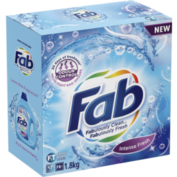 Photo of Fab Laundry Powder Intense Fresh 1.8kg