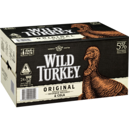 Photo of Wild Turkey Bourbon & Cola Bottles