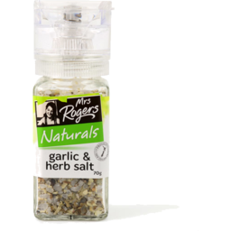 Photo of Mrs Rogers Naturals Garlic & Herb Salt