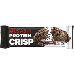 Photo of Musashi Choc Brownie Protein Crisp Bar 60g