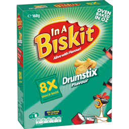Photo of In A Biskit Drumstix 8 Pack Multipack 168g 168g