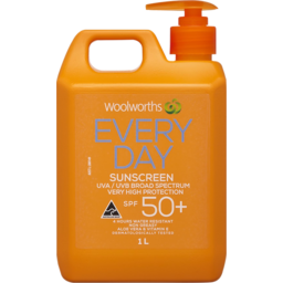 Photo of WW Sunscreen Everyday Pump SPF 50+ 1L