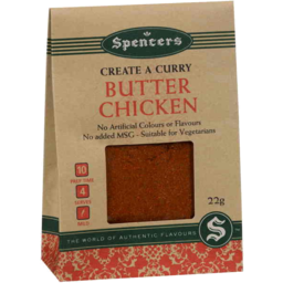 Photo of Spencers Create A Curry Butter Chicken 22gm