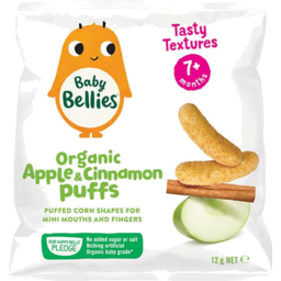 Photo of Little Bellies Organic Apple & Cinnamon Puffs