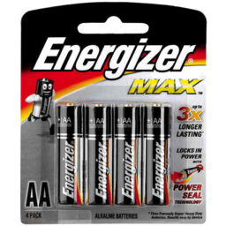 Photo of Energizer Max Aa E91 4pk