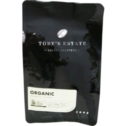 Photo of Tobys Coffee Org Blend Whole Beans 200g