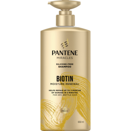 Photo of Pantene Miracles Biotin Moisture Renewal Silicone-Free Shampoo