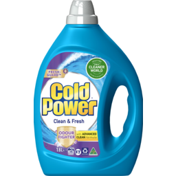 Photo of Cold Power Laundry Liquid Advanced Clean Clean & Fresh 1.8lt