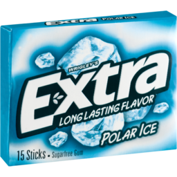 Photo of Wrigley's Extra Long Lasting Polar Ice Sugarfree Gum - 15 Ct