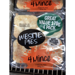 Photo of Westie Pies Mince 4 Pack