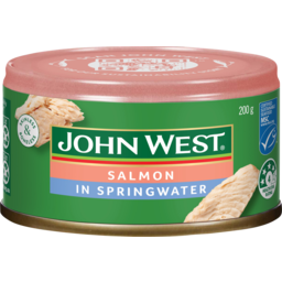 Photo of John West Skinless & Boneless Salmon Chunk Style In Springwater 200g