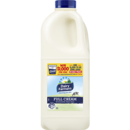 Photo of Dairy Farmers Full Cream Milk 2l