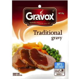 Photo of Gravox Gravy Powder, Traditional Sachet 29 gm