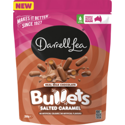 Photo of Darrell Lea Milk Chocolate Salted Caramel Bullets