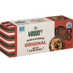 Photo of Vogel's Keto Crackers Seed & Almond Original