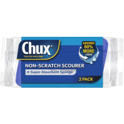 Photo of Chux Non Scratch Scourer Sponges 2 Pack