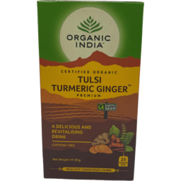 Photo of Organic India Tulsi Turmeric Ginger Tea