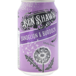 Photo of Ben Shaws Flavour Soft Drink Dandelion & Burdock 330ml