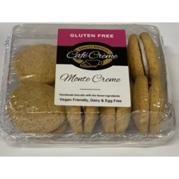 Photo of CAFE CRM BISCUIT MONTE CARLO GLUTEN FREE VEGAN