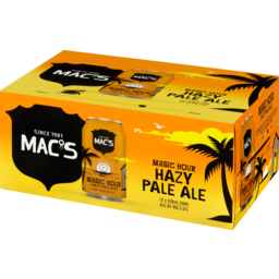 Photo of Macs Magic Hour Hazy Pale Ale Cans 12 Pack