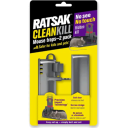 Photo of Ratsak Mouse Trap Clean Kill 2pk