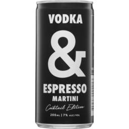 Photo of Ampersand Vodka & Espresso Martini Can