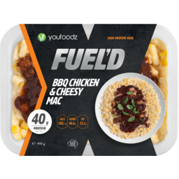 Photo of Youfoodz Fuel'd BBQ Chicken & Cheesy Mac 410g
