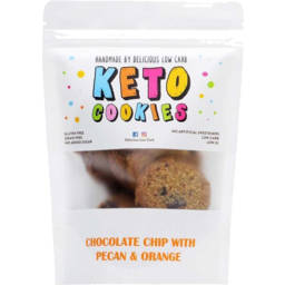 Photo of DELICIOUS LOW CARB Chocolate Chip Pecan & Orange Keto Cookies
