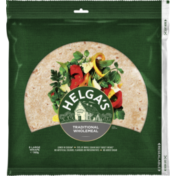 Photo of Helga's Traditional Wholemeal Wraps Large 8 Pack 560g