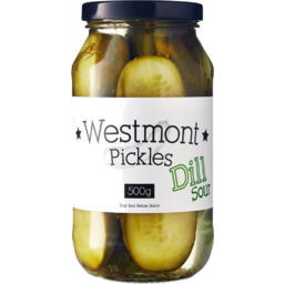 Photo of Westmont Pickles Dill Sour 500g