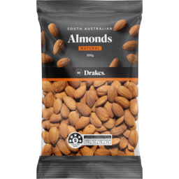 Photo of Drakes Almonds Natural 500g