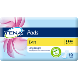 Photo of Tena Pads Extra Long Length 10 Pack 