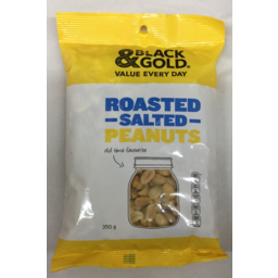Photo of Black & Gold Roasted Salted Peanuts, 350g