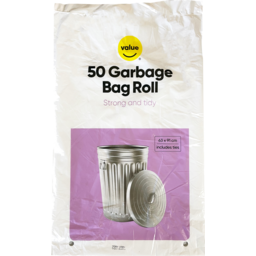 Photo of Value Garbage Bags Roll 50 Pack