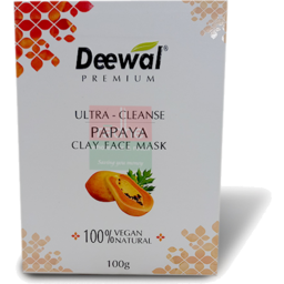 Photo of Deewal Ultra- Cleanse Papaya Clay Face Mask 100g