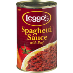 Photo of Leggos Spaghetti Sauce With Beef Can