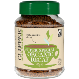 Photo of Clipper Instant Coffee Organic Decaf 100g